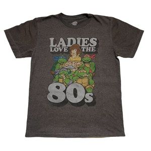 Nickelodeon Teenage Mutant Ninja Turtles Ladies Love the 80s Graphic Tee